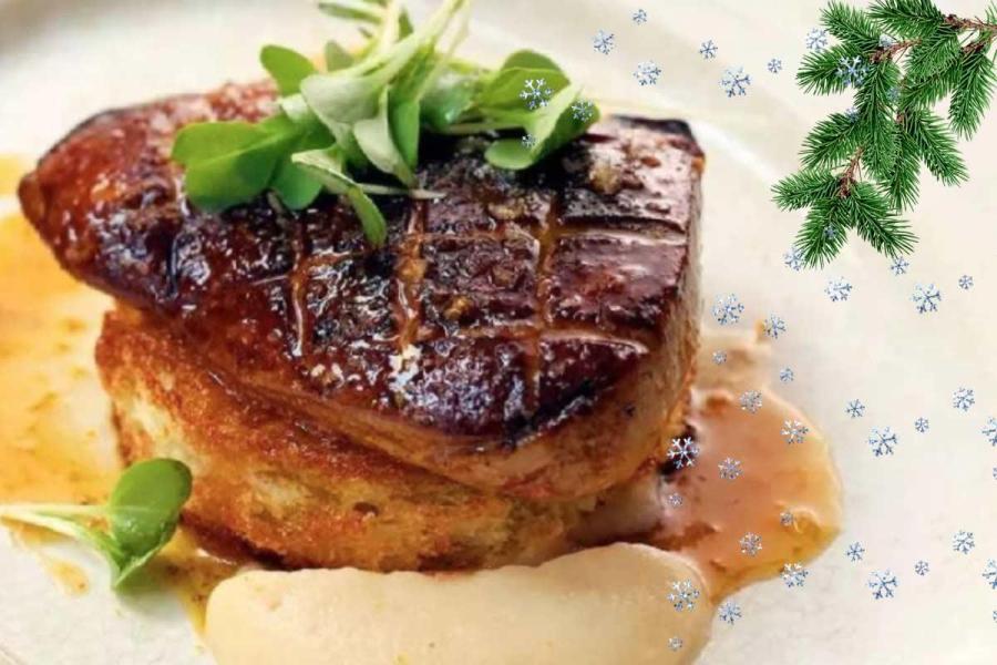 Recette de foie gras de Noël à la plancha ! 