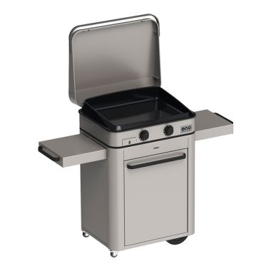 Combo ENOSIGN 65 cm Stainless - Gas Griddle on Cart