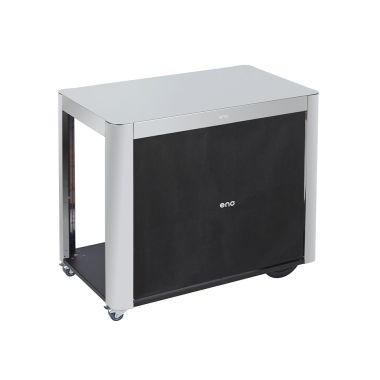 Chariot ACHILLE 92 cm Inox avec Rideau