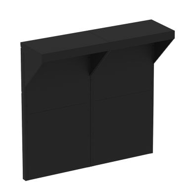 Countertop Kit 120 cm Black - FELIX furniture